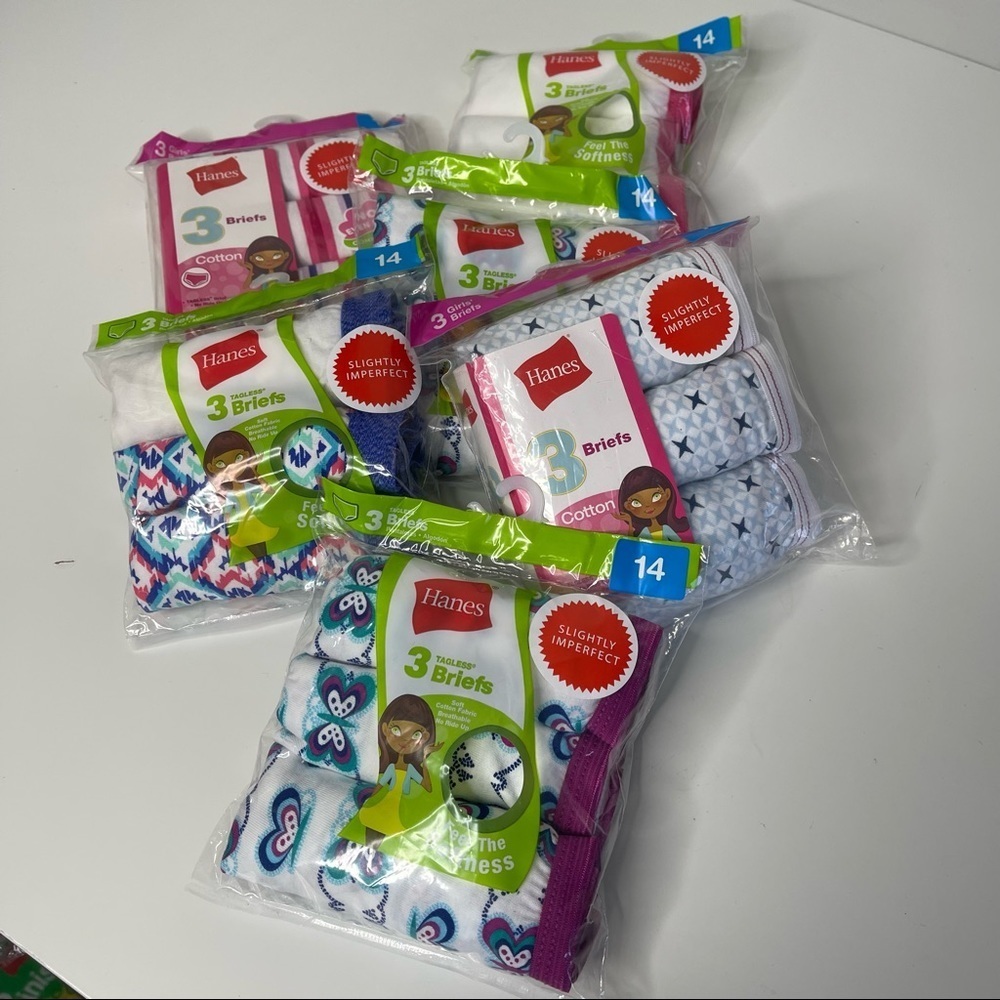 Hanes size 14 bundle of briefs
